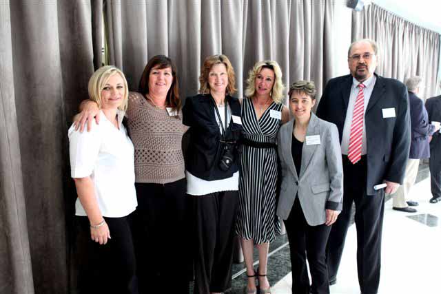 Chrychelle, Jenny, Gail, Christel, Marietjie and Mike Wasserfall